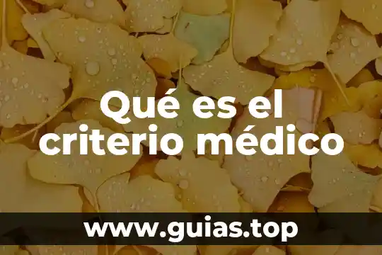 Qué es fup en examen médico 3 Qué es el criterio médico