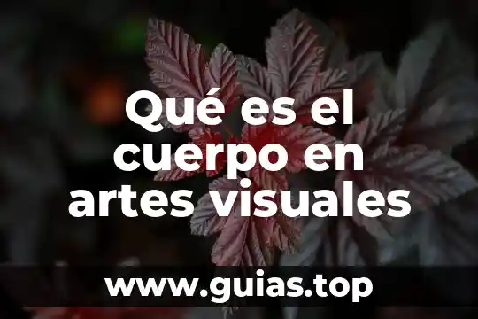 Concepto de que es el sonido en las artes visuales 5 Qué es el cuerpo en artes visuales