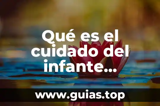 Qué es tutoría definición y concepto 6 Qué es el cuidado del infante definición