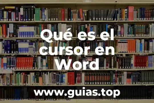 Que es sangria de word 8 Qué es el cursor en Word