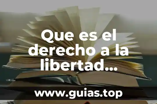 Que es libertad de expresion en informatica 7 Que es el derecho a la libertad individual