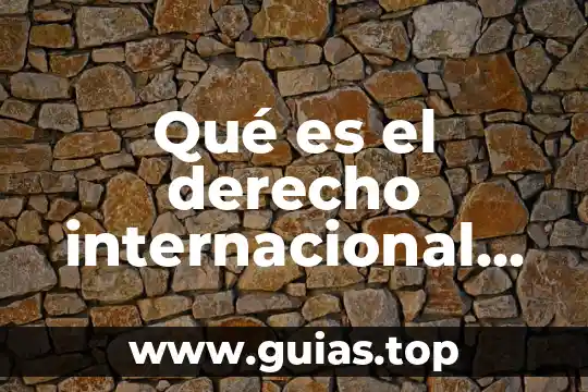 Que es la batucada concepto 3 Qué es el derecho internacional público concepto