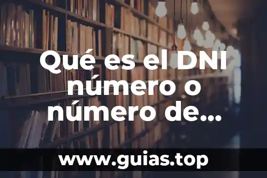Que es una politica de estado libor 8 Qué es el DNI número o número de pasaporte