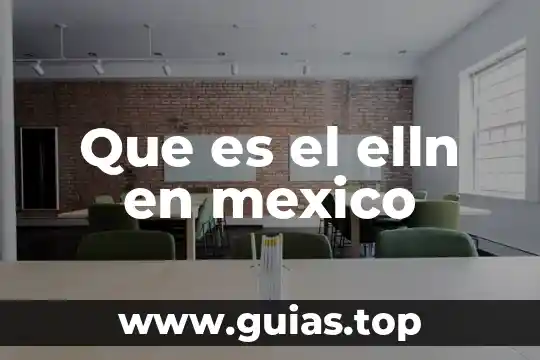 Que es ser naca en mexico 4 Que es el elln en mexico