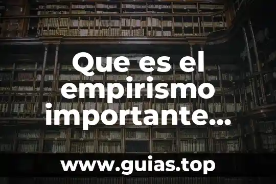Que es mas importante la sinastria o la carta compuesta 5 Que es el empirismo importante para la psicologia