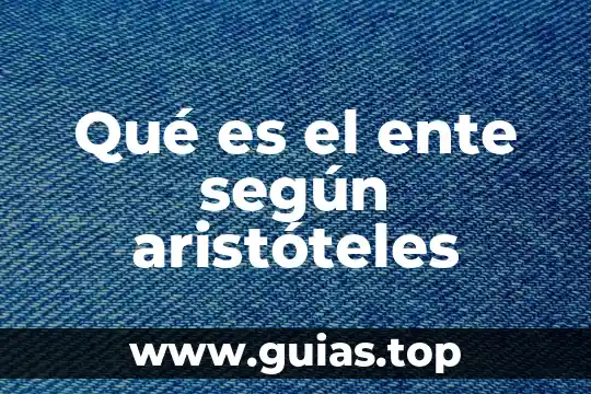 Qué es y cómo se clasifica la democracia según Aristóteles 8 Qué es el ente según aristóteles