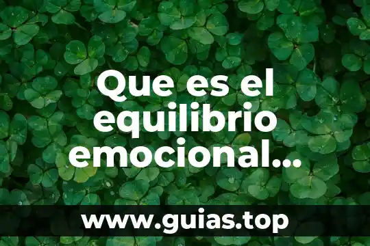 Que es el bulimia explicacion para niños 6 Que es el equilibrio emocional explicacion para niños