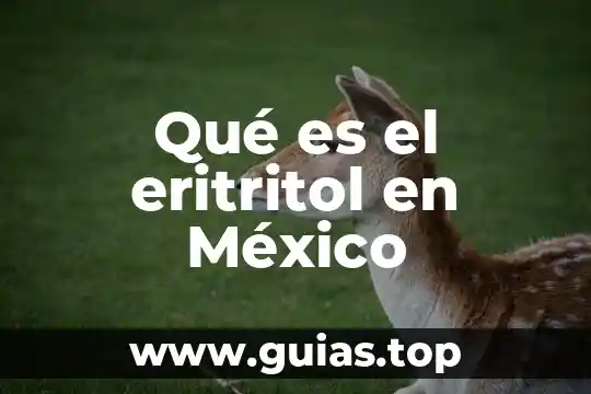Que es realidad social de mexico 7 Qué es el eritritol en México