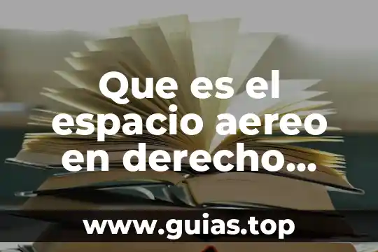 En que es consiste el sistema aereo del arbol frutal 6 Que es el espacio aereo en derecho internacional