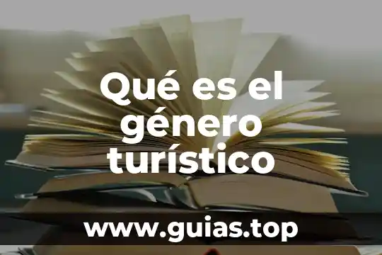 Que es la violencia de genero animado 5 Qué es el género turístico