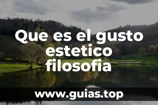 En filosofía que es potencia 8 Que es el gusto estetico filosofia