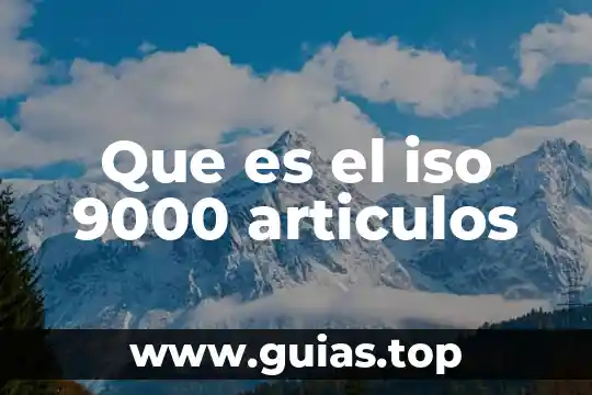 Iso 4120 2004 prueba triángulo que es 4 Que es el iso 9000 articulos