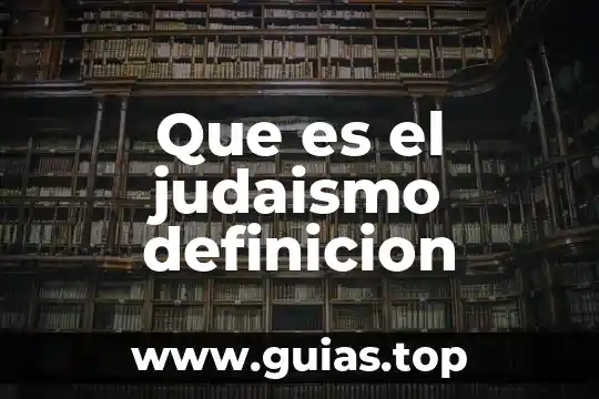 Que es la muerte definicion biblica 7 Que es el judaismo definicion