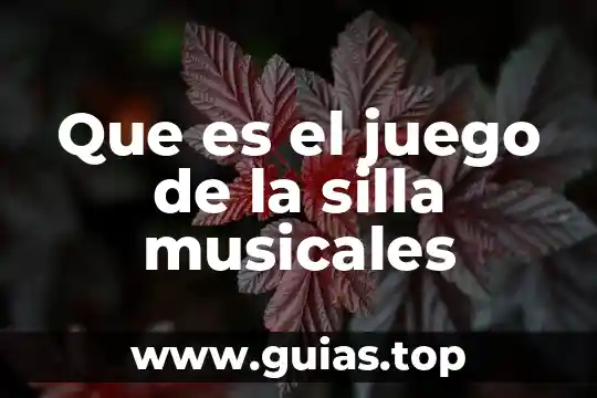 Qué es el valor de las notas musicales 6 Que es el juego de la silla musicales
