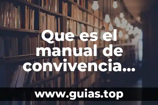 Que es la idea principal de un texto para niños 4 Que es el manual de convivencia para niños
