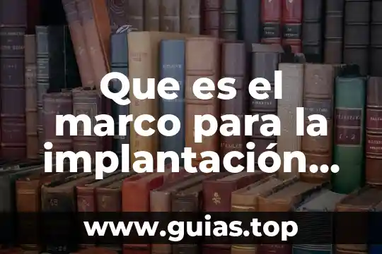 Tesis que es el marco epidemiológico 5 Que es el marco para la implantación de las estrategias