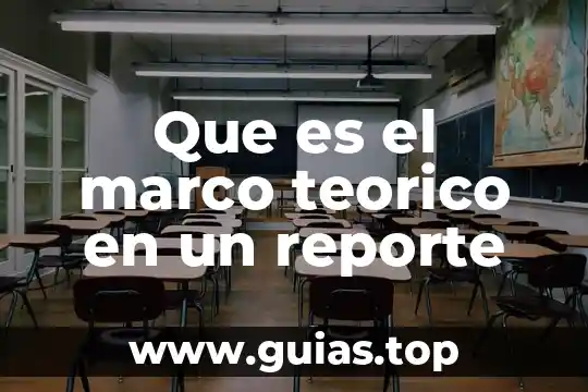 Tesis que es el marco epidemiológico 3 Que es el marco teorico en un reporte