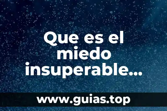 Ejemplos de lo que es la razonamiento 7 Que es el miedo insuperable mexicano ejemplos