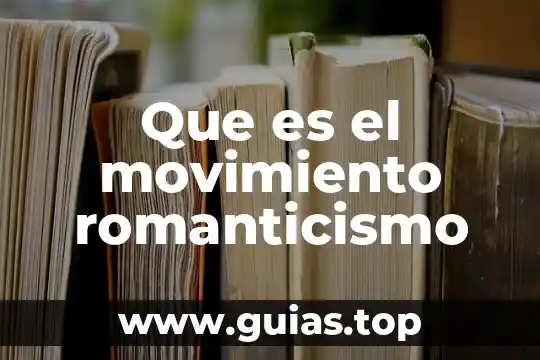 Qué es movimiento poético barroco 4 Que es el movimiento romanticismo