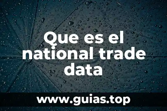 Qué es número atómico en física 7 Que es el national trade data