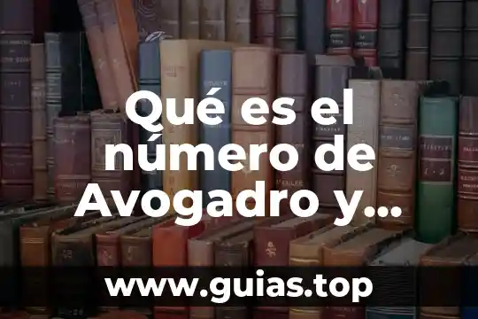 Que es una función y como se representa 7 Qué es el número de Avogadro y cómo se representa
