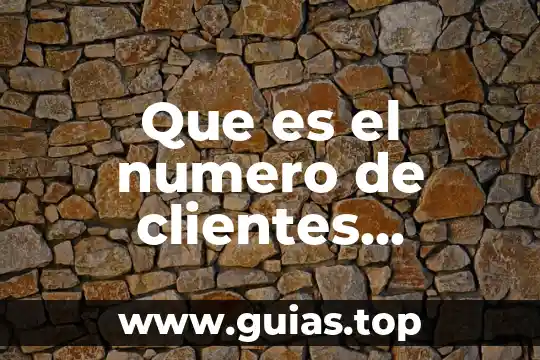 Qué es número de clientes potenciales 4 Que es el numero de clientes potenciales