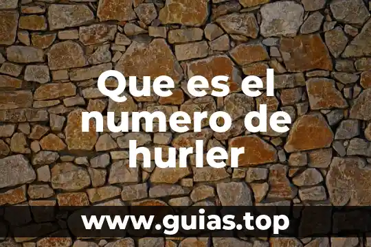 Que es un color negativo fisica 4 Que es el numero de hurler