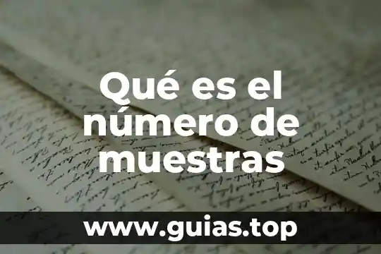 Que es un numero cardinal concepto linguistico 5 Qué es el número de muestras