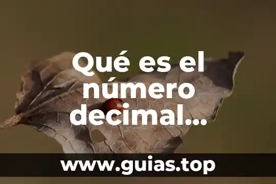 Que es la portada de un periódico 3 Qué es el número decimal periódico