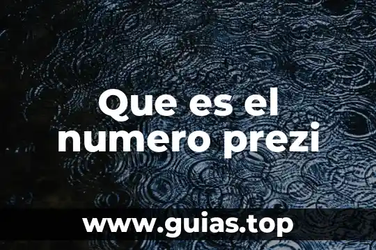 Qué es el programa de seguridad vial Prezi 5 Que es el numero prezi