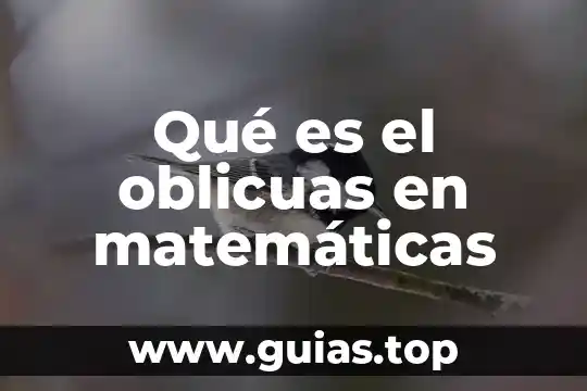 Qué es un número relativo en matemáticas 5 Qué es el oblicuas en matemáticas
