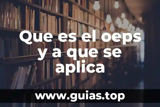 Lanzaderas que es y tipos 5 Que es el oeps y a que se aplica
