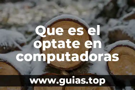 Dispositivo que es usado para conectar más computadoras 7 Que es el optate en computadoras