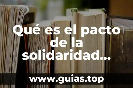 Que es el pacto fiscal en jalisco 3 Qué es el pacto de la solidaridad económica
