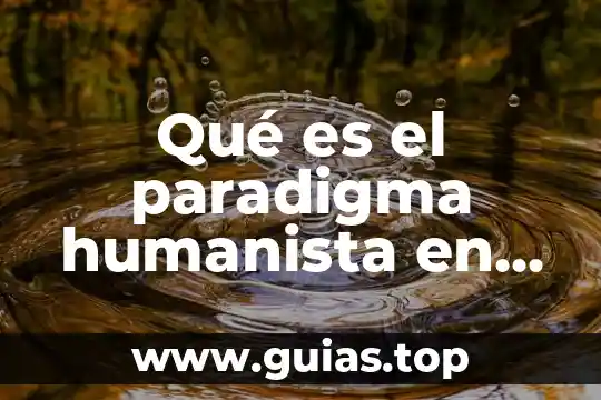 Que es el efecto paradigma dentro de las organizaciones 5 Qué es el paradigma humanista en la educación
