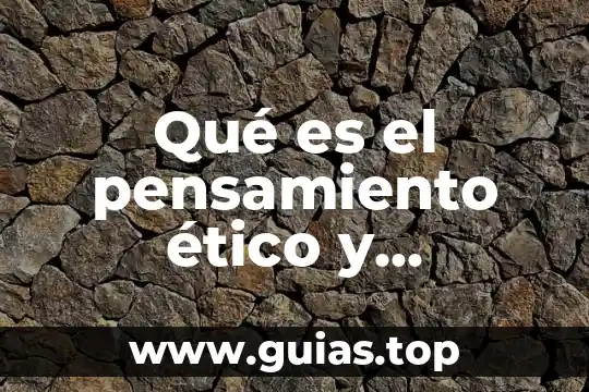 Qué es el mito ético filosofía 5 Qué es el pensamiento ético y ciudadano