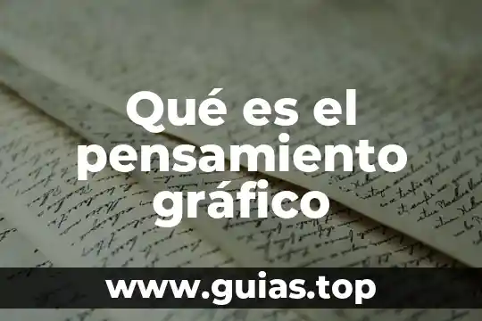 Que es el pensamiento segun tus palabnras 3 Qué es el pensamiento gráfico