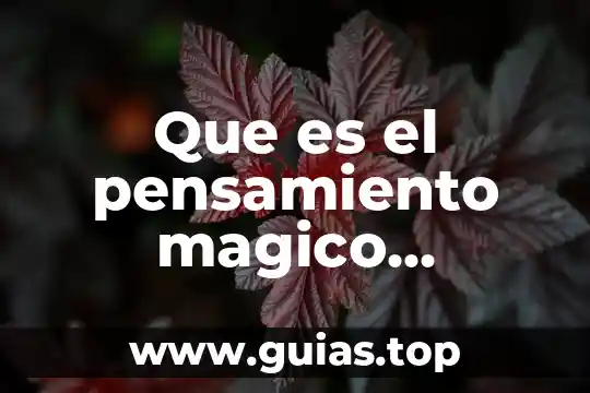 Que es una familia kelox pensamiento magico pendejo 5 Que es el pensamiento magico filosofia