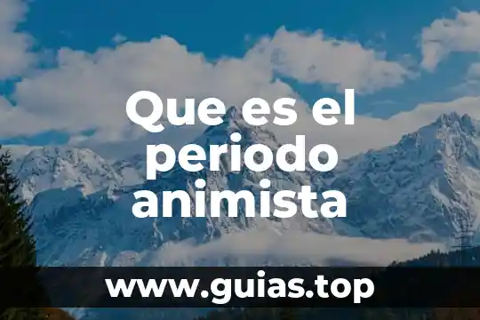 Que es el periodo patente de una enfermedad 7 Que es el periodo animista