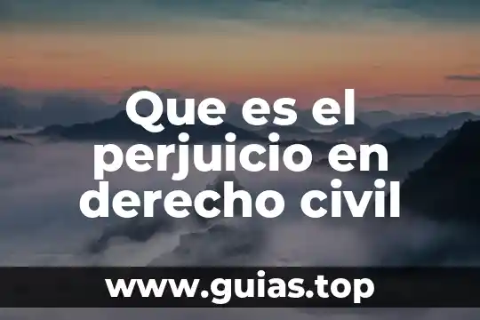 Que es el contrato de prenda en el código civil 4 Que es el perjuicio en derecho civil