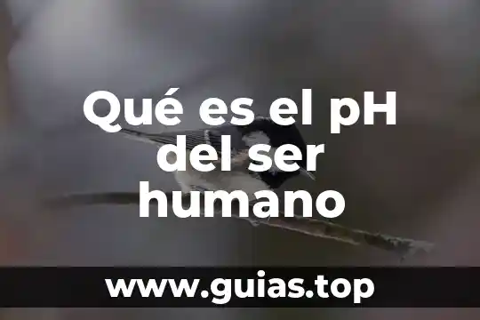 Que es ser planta anual 3 Qué es el pH del ser humano