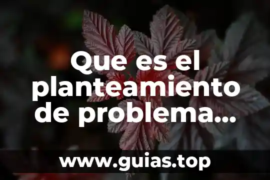 Que es estructurar la idea de investigacion 5 Que es el planteamiento de problema de una investigación