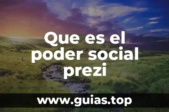 Qué es el programa de seguridad vial Prezi 4 Que es el poder social prezi