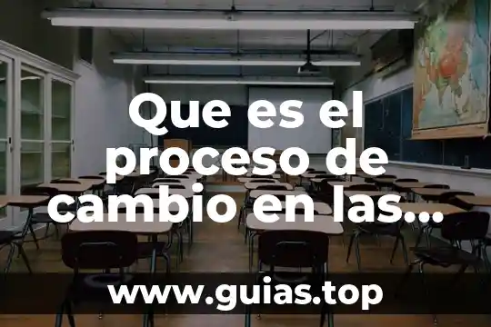 Que es ser competitivo para las organizaciones 3 Que es el proceso de cambio en las organizaciones