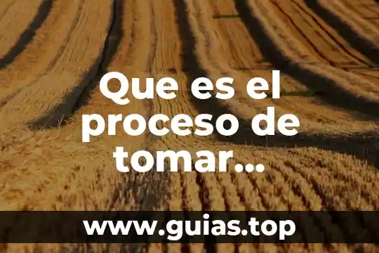 Para que es bueno tomar agua marina 4 Que es el proceso de tomar mediciones