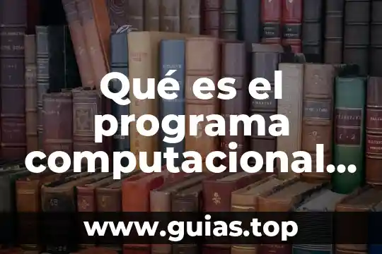 Que es lógica computacional 7 Qué es el programa computacional método simplex