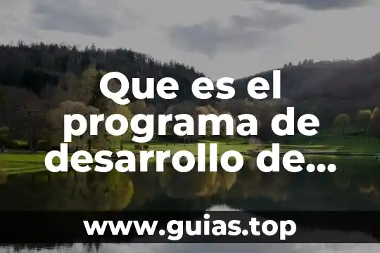 Expresiones cuantitativas del crecimiento y desarrollo económico que es 7 Que es el programa de desarrollo de habilidades del pensamiento