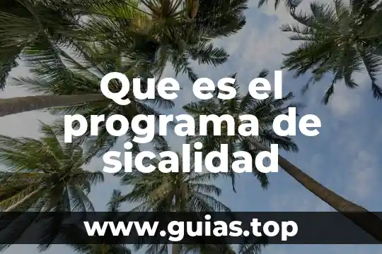 Qué es seguridad láser 4 Que es el programa de sicalidad