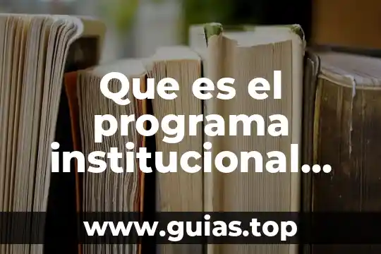 Que es el el animal guar 3 Que es el programa institucional de tutorías
