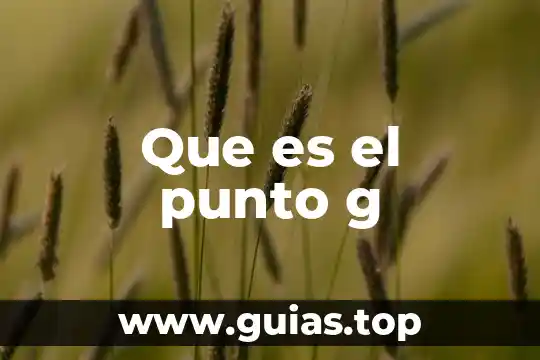 Que es ser autoindependiente 4 Que es el punto g